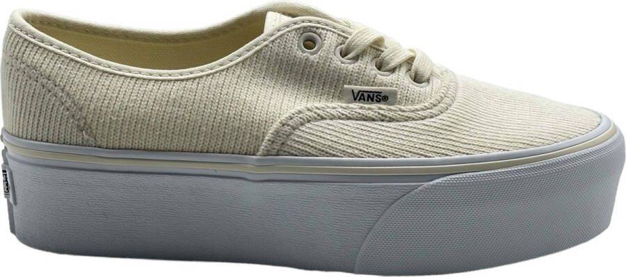 Vans Stackform Sneakers voor stijlvolle vrouwen Beige Dames