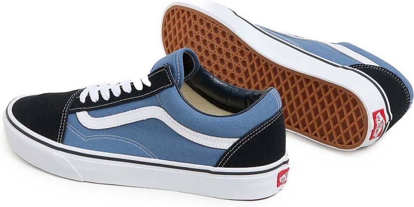 Vans Old Skool Schoenen Blue Textil Leer Foot Locker - Foto 5