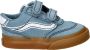 Vans Brooklyn Klittenband Laag Blauw - Thumbnail 1
