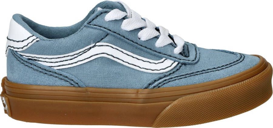 Vans Brooklyn LS Outdoor Gum Citadel Sneakers Jongens Blauw