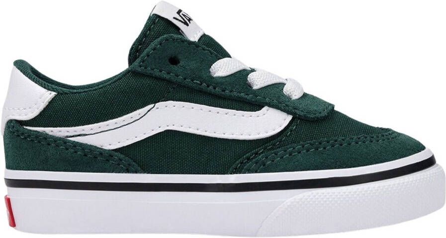 Vans Brooklyn LS Slip-On SUEDE CANVAS EMERALD Unisex Sneakers Emerald