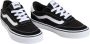 Vans Brooklyn LS SUEDE CANVAS Dames Sneakers BLACK WHITE - Thumbnail 4