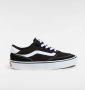 Vans Brooklyn LS SUEDE CANVAS Dames Sneakers BLACK WHITE - Thumbnail 2