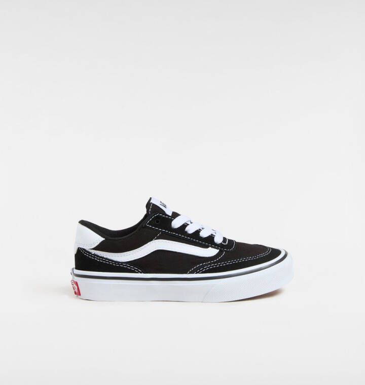 Vans Brooklyn LS SUEDE CANVAS Unisex Sneakers BLACK WHITE