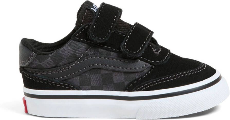 Vans Sneaker Brooklyn LS V Checkerboard Black Asphalt ZWART