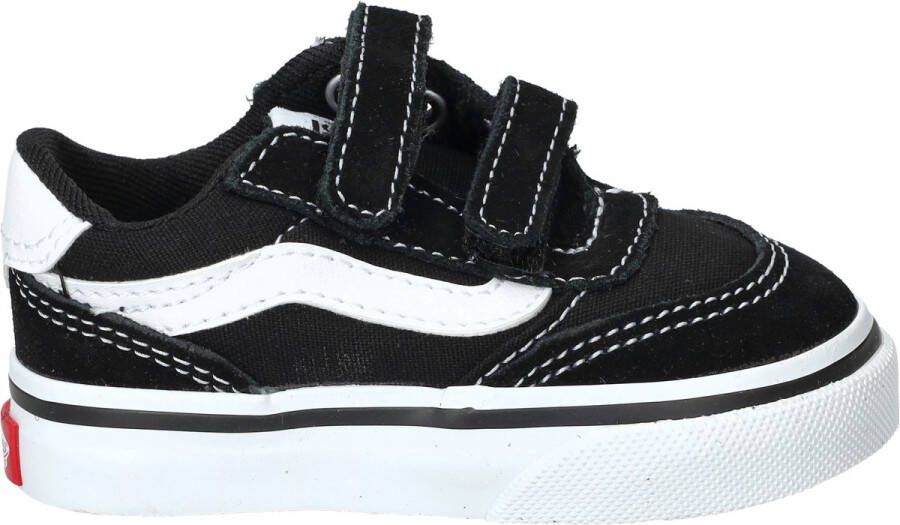 Vans Brooklyn LS V SUEDE CANVAS Unisex Sneakers BLACK WHITE
