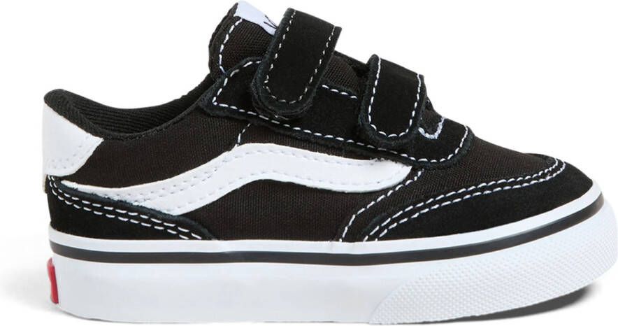 Vans Brooklyn LS V SUEDE CANVAS Unisex Sneakers BLACK WHITE