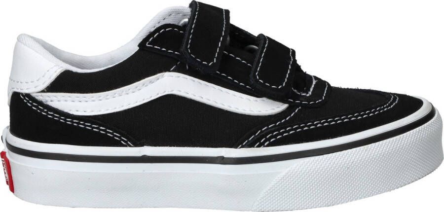 Vans Brooklyn LS V SUEDE CANVAS Unisex Sneakers BLACK WHITE