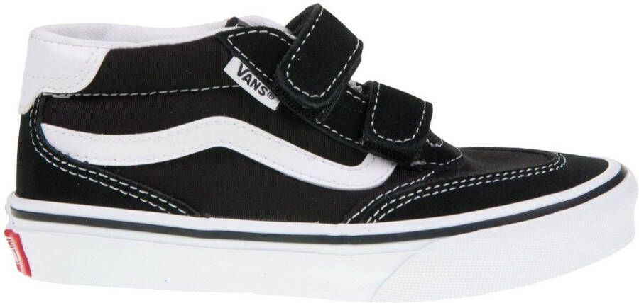 Vans Brooklyn Mid V SUEDE CANVAS BLACK WHITE Unisex Sneakers Black White - Foto 3