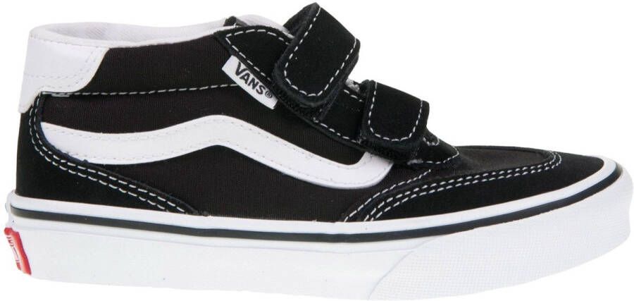 Vans Brooklyn Mid V SUEDE CANVAS BLACK WHITE Unisex Sneakers Black White - Foto 1