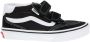 Vans Brooklyn Mid V SUEDE CANVAS BLACK WHITE Unisex Sneakers Black White - Thumbnail 1