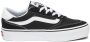 Vans Brooklyn LS Platform SUEDE CANVAS Dames Sneakers BLACK WHITE - Thumbnail 3