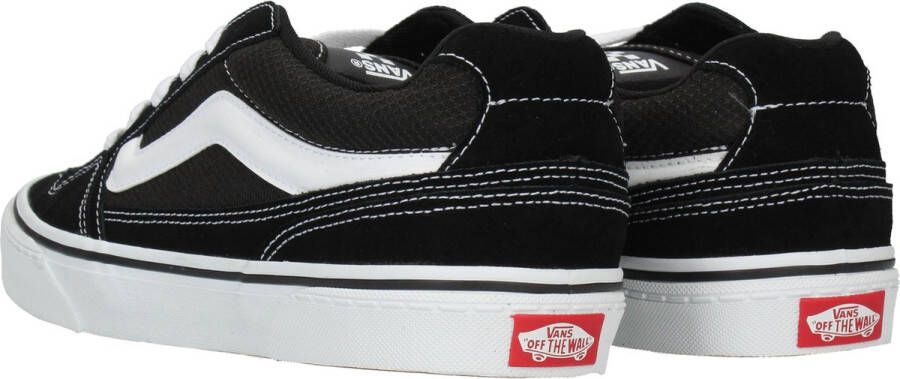 Vans Zwarte atletische sneakers voor heren met contrastdetails Black Heren - Foto 3