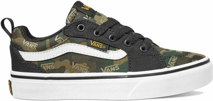 Vans Casual Kindersneakers Filmore High Top Groen Camouflage