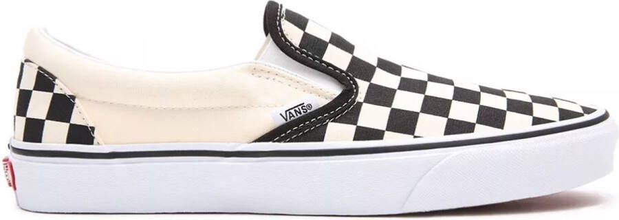 Vans Checkerboard Classic Slip-On Sneaker Black Off White