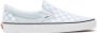 Vans Classic Slip On Platform Sneakers Unisex Blue And White Checker White - Thumbnail 1