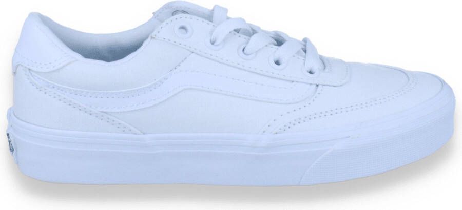 Vans Dames Sneaker Brooklyn LS Canvas White White WIT