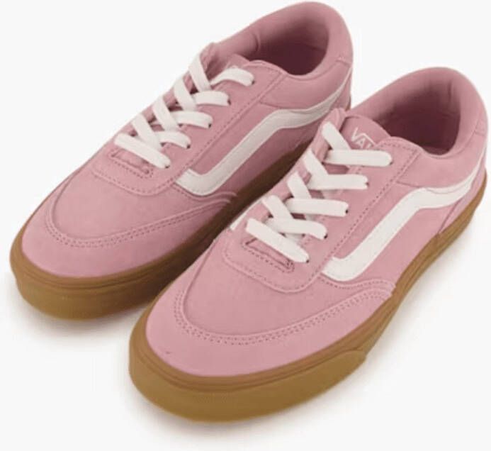 Vans Dames Sneaker Brooklyn Ls Suede Gum Pink Dawn Rose