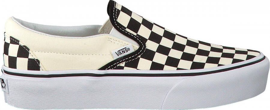 Vans Plateausneakers UA Classic Slip-On Platform van textielen canvasmateriaal