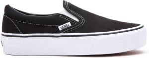 Vans Ua Classic Slip On Platform Womens Black Schoenmaat 38 1 2 Sneakers VN00018EBLK