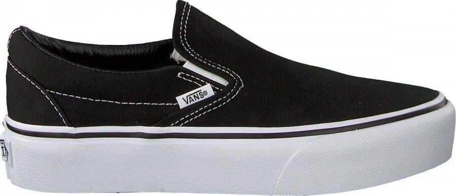 Vans Ua Classic Slip On Platform Womens Black Schoenmaat 38 1 2 Sneakers VN00018EBLK