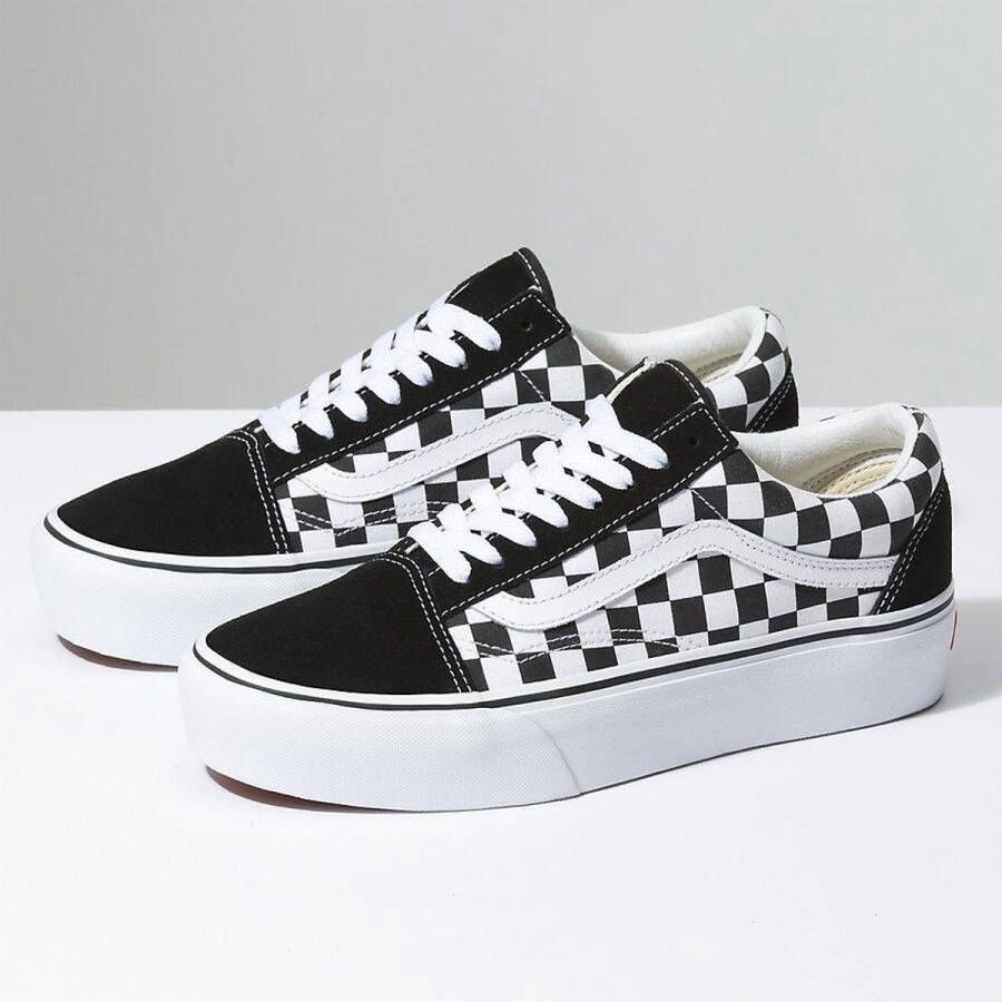 Vans Ua Old Skool Zwarte Hoge Sneaker - Foto 4