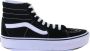 Vans Ua Sk8 Hi Platform 2.0 s Black True White Schoenmaat 36 1 2 Sneakers VN0A3TKN6BT - Thumbnail 3