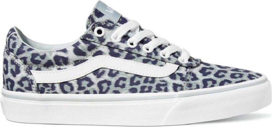 Vans Dames Ward Animal Pop Blue Fog GRAU