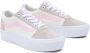 Vans Dames WM Ward Platform Color Block Beige - Thumbnail 2