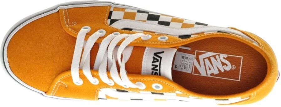 Vans Filmore Decon Gold White Checkered Herensneaker Canvas