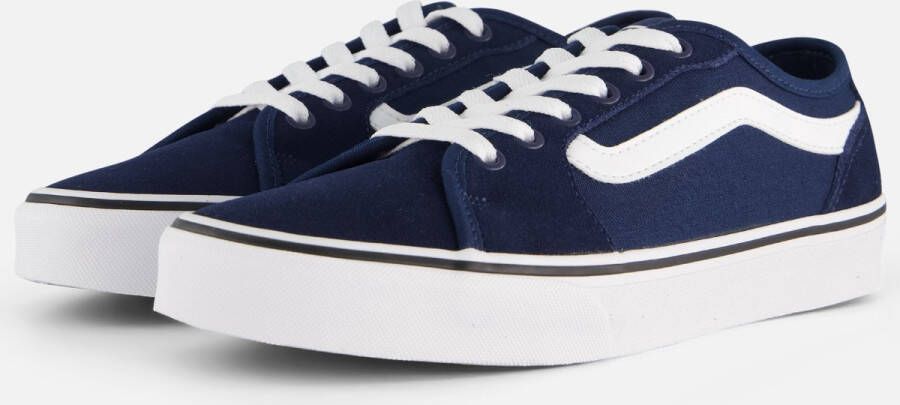 Vans Heren Filmore Decon Suede Canvas Dress Blues BLAUW - Foto 5