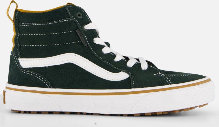 Vans Filmore Hi Guard suède sneakers donkergroen camel Jongens Meisjes Suede 36