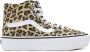 VANS Filmore Hi Platform Animal sneakers met panterprint camel wit - Thumbnail 2