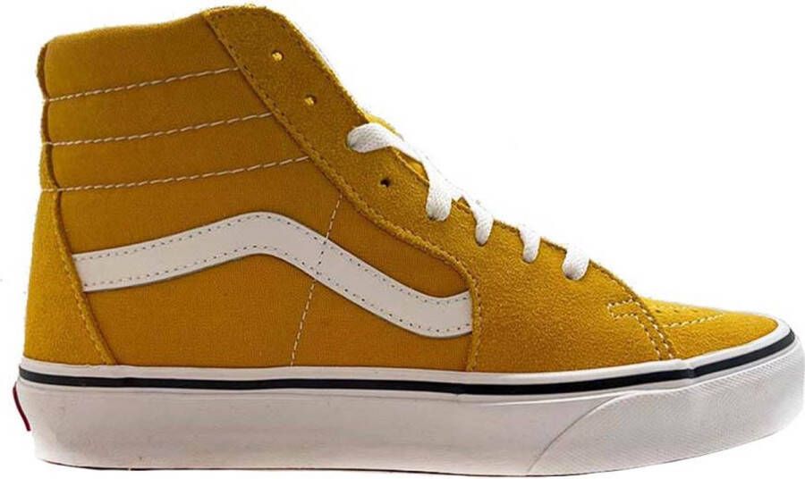 Vans Sk8-Hi sneaker van canvas met suède details - Schoenen.nl