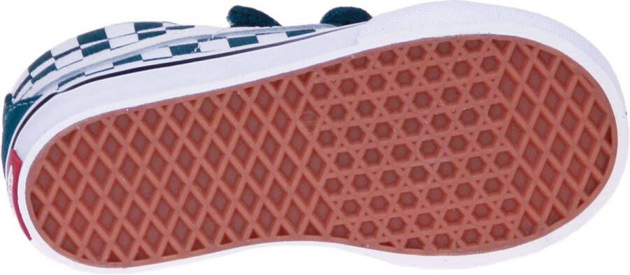 Vans Sk8 Mid sneaker met suède details en ruitdessin - Foto 3