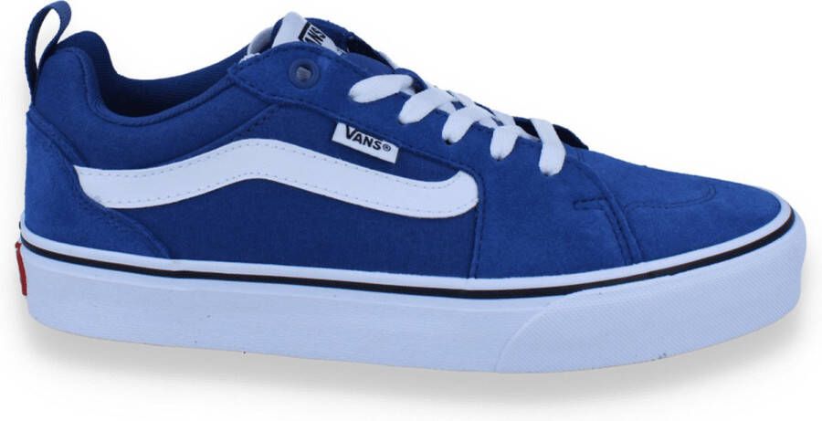 Vans Blauwe Polyester Sneaker met Contrastdetails Multicolor Heren