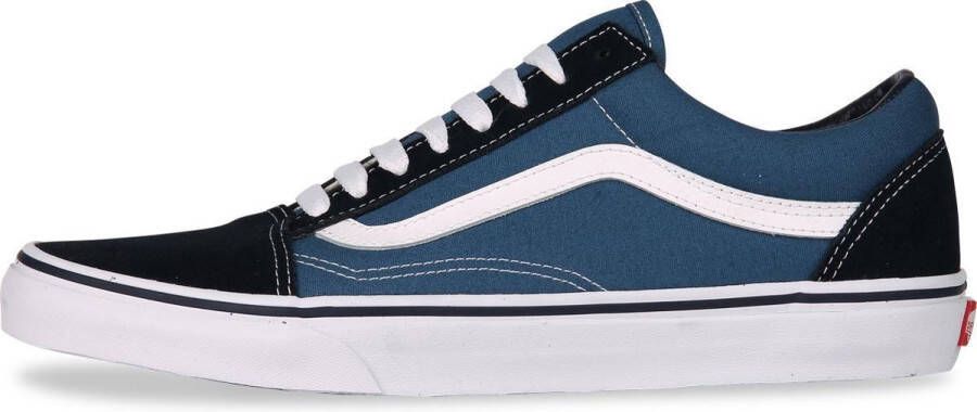 Vans Old Skool Schoenen Blue Textil Leer Foot Locker - Foto 7