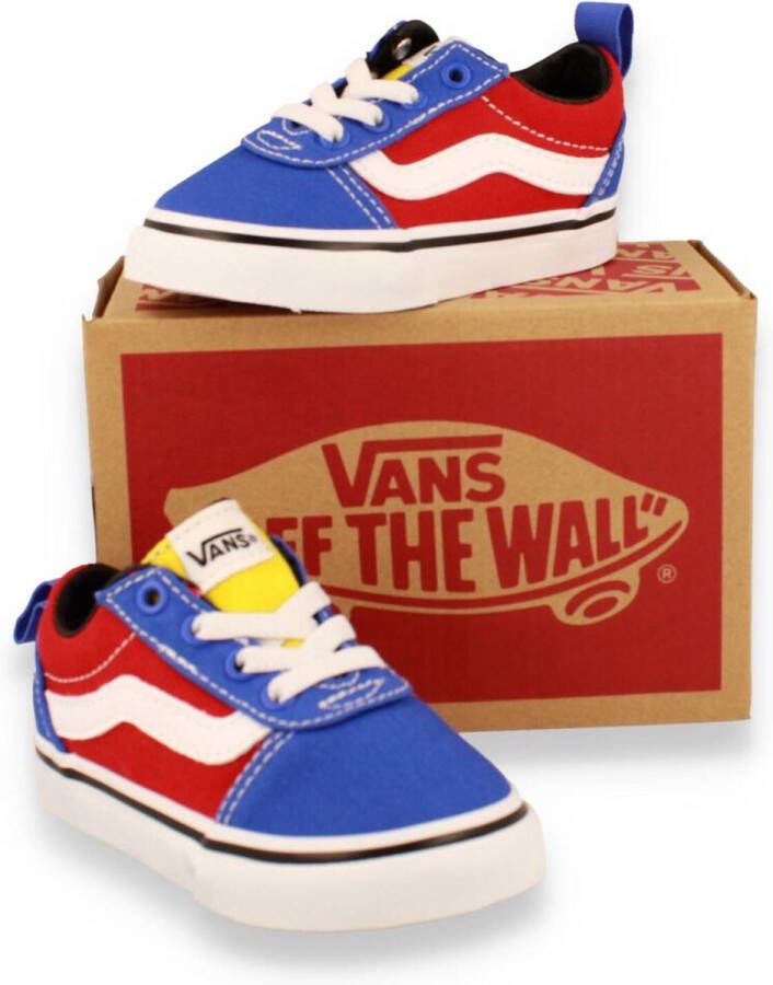 Vans TD Ward Slip-On Rally Block Dazzling Blue MULTICOLOR