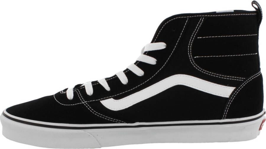 Vans Kids Sneaker Ashwood Hi Decon Suede canvas Black white