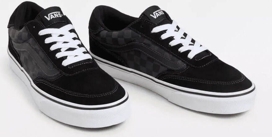 Vans Kids Sneaker Brooklyn Ls Checkerboard Black asphalt