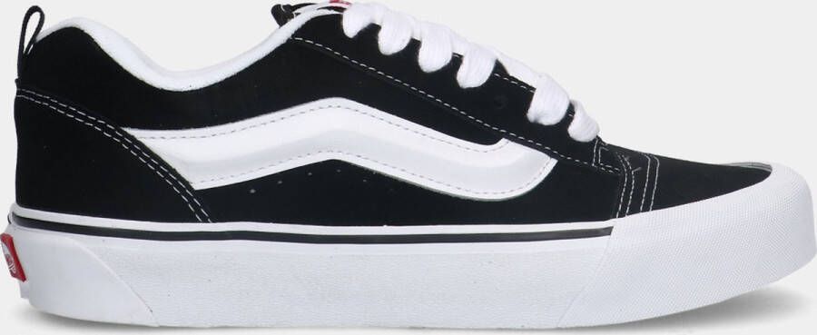 Vans Knu Skool | Black True White Zwart Suede Lage sneakers Unisex - Foto 6