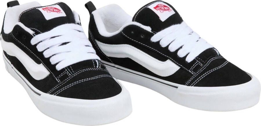 Vans Knu Skool | Black True White Zwart Suede Lage sneakers Unisex - Foto 5
