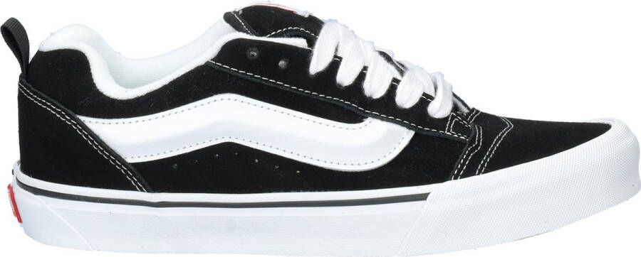 Vans Knu Skool | Black True White Zwart Suede Lage sneakers Unisex - Foto 2