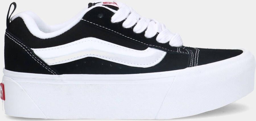 Vans Knu Stack Black White dames sneakers