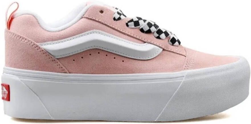Vans Knu Stacked dames sneakers roze vrouwen schoenen platform zool VN000CP6LTP1