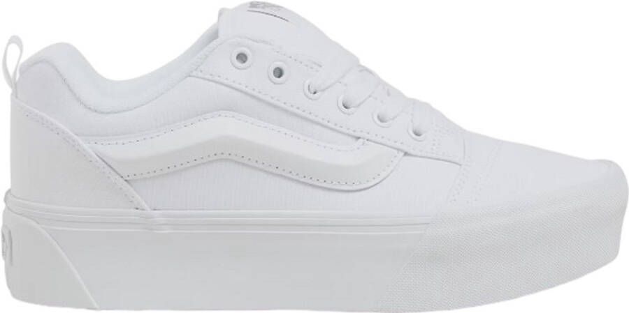 Vans Knu Stacked 'True White' sneakers wit schoenen casual