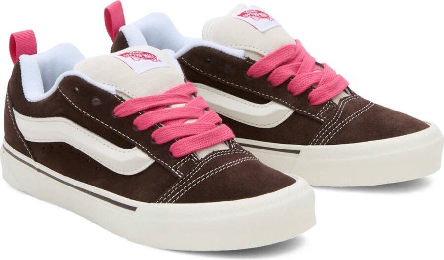 Vans Knu Skool Sneakers retro color brown true white maat: 38.5 beschikbare maaten:36.5 37 38.5 39 40 36 41