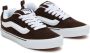 Vans Lifestyle Sneaker Knu Skool 0009Q VNNWH Brown White - Thumbnail 4