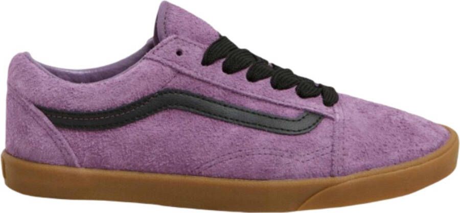 Vans Low Pro dames sneakers suede Vintage paars zwart casual damesschoenen VN000D0ECIF1