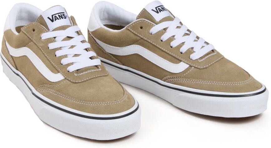 Vans Men´s Brooklyn Ls Sneaker Skate Schoenen Leder VN000D7QEMF Suede Bay Leaf